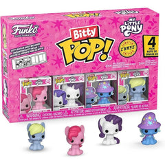 Funko Bitty Pop!: My Little Pony - Pinkie Pie/Rarity/Trixie/Random 4 Pack Vinyl Bitty Figures Toys & Games Funko
