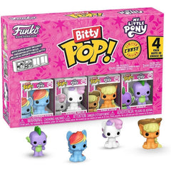 Funko Bitty Pop!: My Little Pony - Rainbow Dash/Sweetie Belle/Applejack/Random 4 Pack Vinyl Bitty Figures Toys & Games Funko