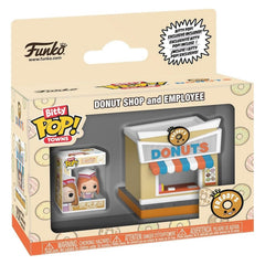 Funko Bitty Pop! Town: Bitty City - Donut Shop and Employee Toys & Games Funko