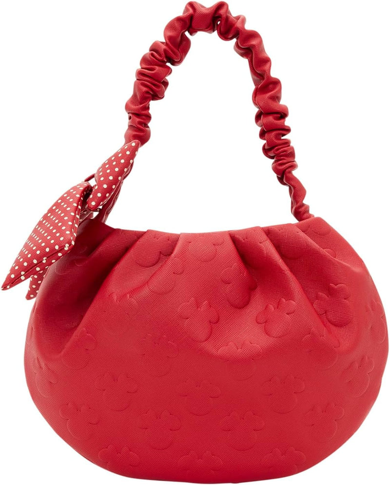Loungefly: Disney - Minnie Rock The Dots Coquette Bag Clothing and Apparel Loungefly