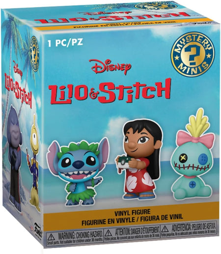 Funko Mystery Minis: Disney Lilo and Stitch - 1 Random Vinyl Mini Figure Toys & Games Funko
