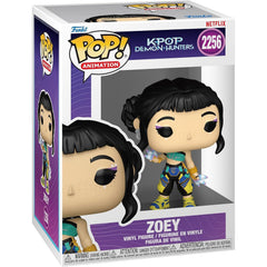 Funko Pop! Animation: Kpop Demon Hunters - Zoey "How It's Done" - Vinyl Figure #2256 Toys & Games Funko