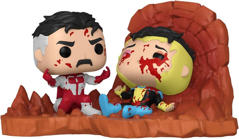 Funko Pop! Moment: Omni-Man and Invincible Previews - Exclusive Figure #1503 Toys & Games Funko