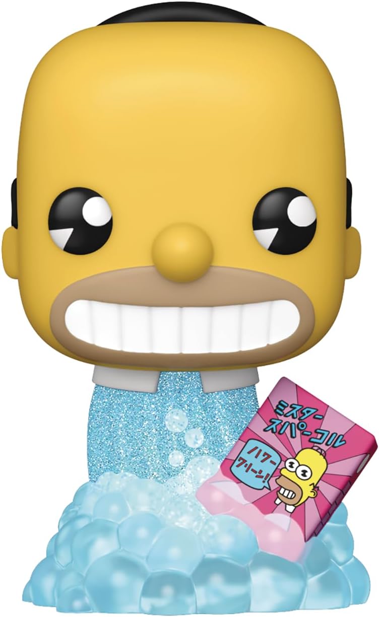 Funko Pop! Television: The Simpsons Mr. Sparkle Previews Exclusive Figure #1465 Toys & Games Funko