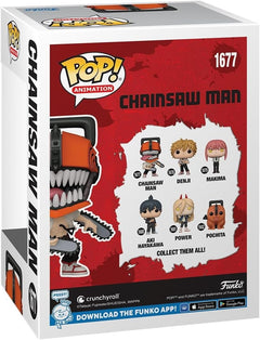 Funko Pop! Animation: Chainsaw Man - Chainsaw Man Vinyl Figure #1677 Toys & Games Funko