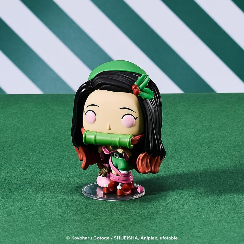 Funko Pop! Animation: Demon Slayer - Nezuko Kamado Holiday Vinyl Figure - 2033 Toys & Games Funko