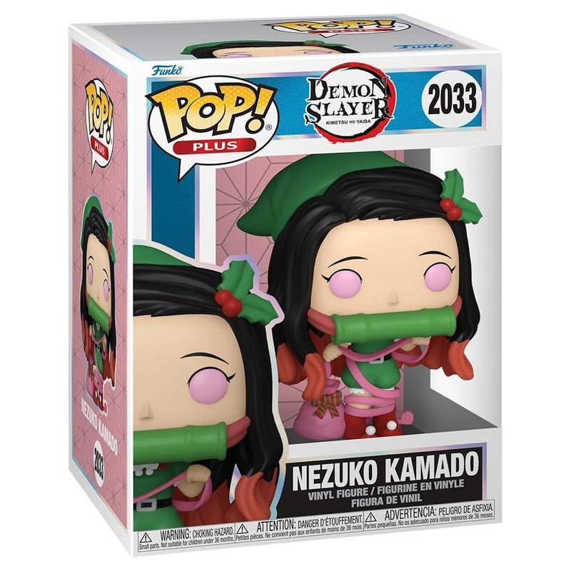 Funko Pop! Animation: Demon Slayer - Nezuko Kamado Holiday Vinyl Figure - 2033 Toys & Games Funko
