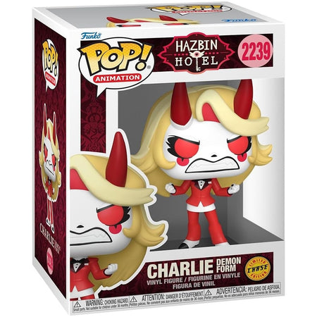 Funko Pop! Animation: Hazbin Hotel - Charlie Morningstar Vinyl Figure #2239 - Chase Edition Toys & Games Funko