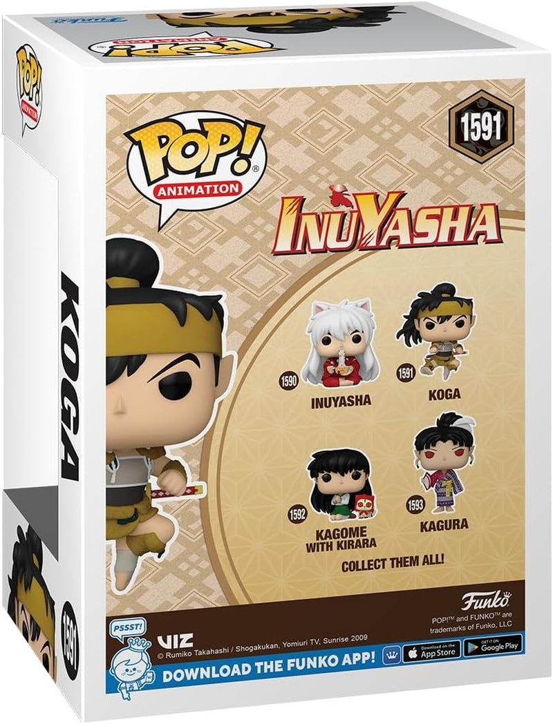 Funko Pop! Animation: InuYasha - Koga #1591 Toys & Games Funko