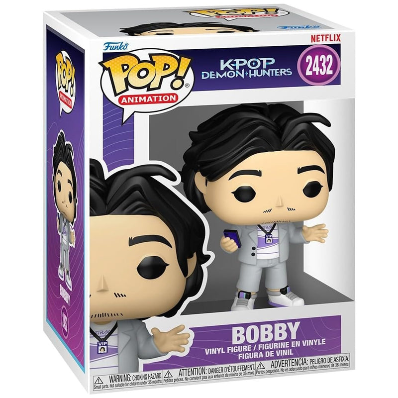 Funko Pop! Animation: Kpop Demon Hunters - Bobby Vinyl Figure #2432 Toys & Games Funko