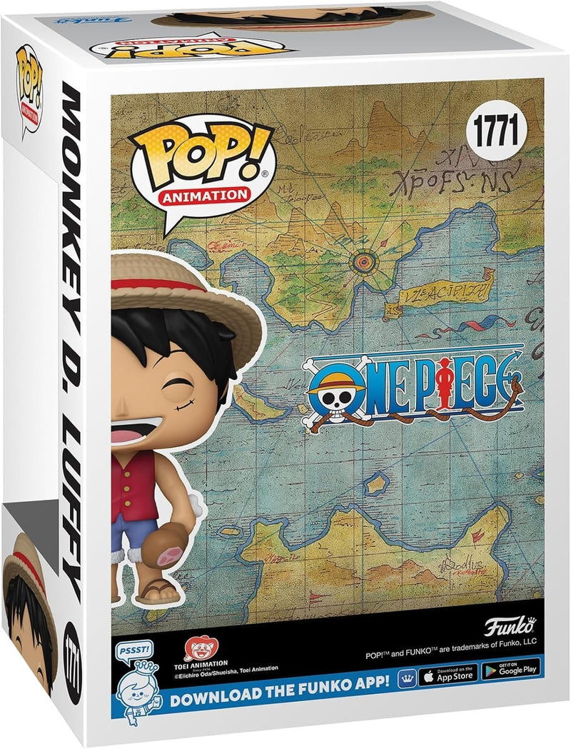 Funko Pop! Animation: One Piece - Monkey D. Luffy with Meat #1771 Toys & Games Funko