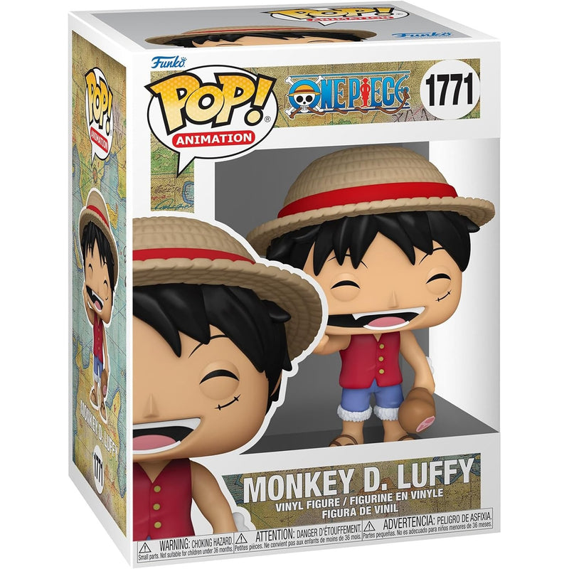Funko Pop! Animation: One Piece - Monkey D. Luffy with Meat #1771 Toys & Games Funko