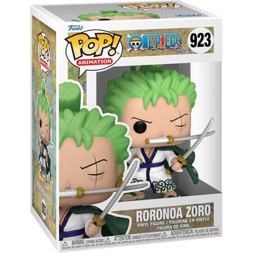 Funko Pop! Animation: One Piece - Zoro Vinyl Figure #923 Toys & Games Funko