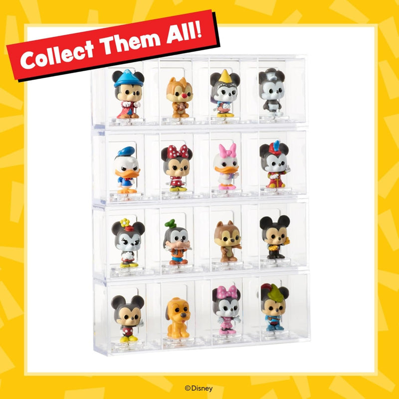 Funko Pop! Bitty: Disney Shelf - Mickey Mouse - Minnie Mouse - Pluto - Mystery Figure Toys & Games Funko