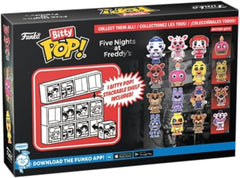 Funko Pop! Bitty: FNAF Shelf - Nightmare Bonnie - Nightmare Chica - Nightmare Freddy - Mystery Figure Toys & Games Funko
