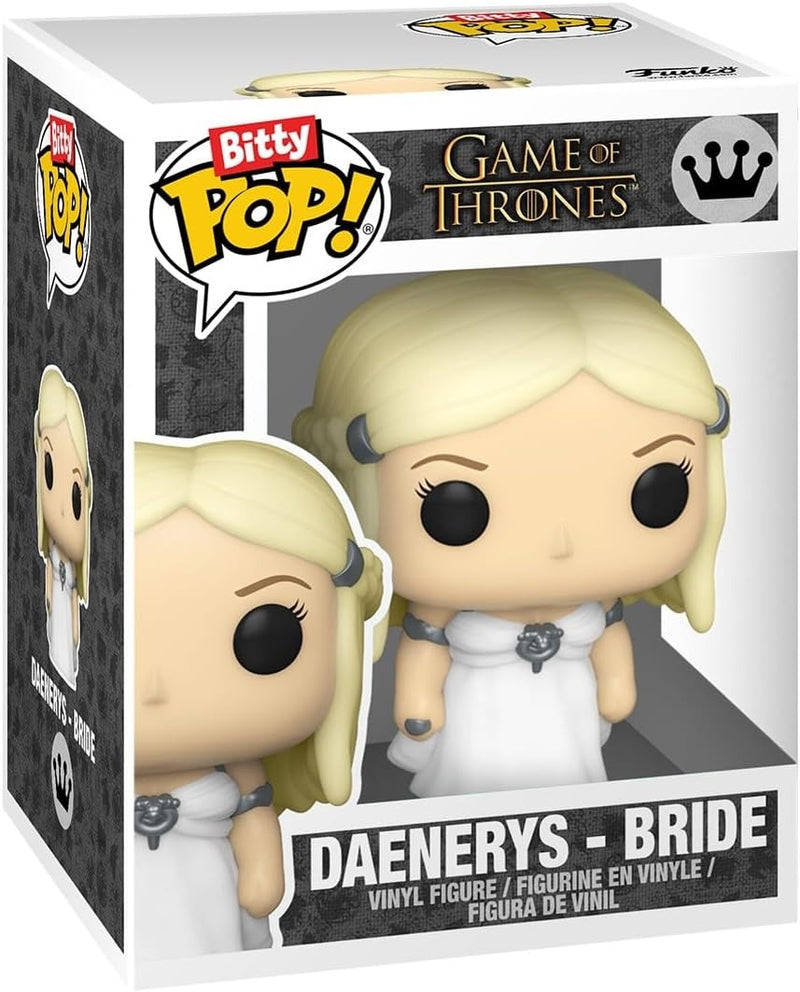 Funko Pop! Bitty: Game of Thrones Shelf - Daenerys Targaryen - Khal Drogo - Drogon - Mystery Figure Toys & Games Funko