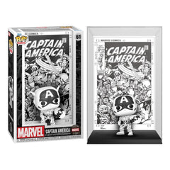 Funko Pop! Comic Cover: Marvel's 85th Anniversary - Captain America #65 Toys & Games Funko