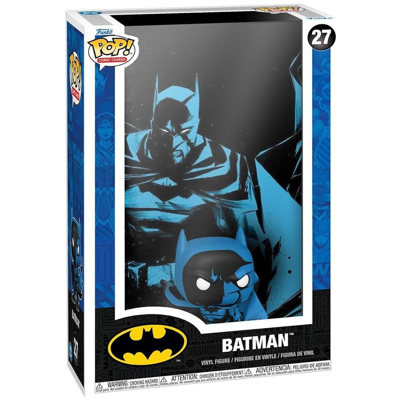 Funko Pop! Comic Covers: DC Comics - Batman Black and Blue Vinyl Figure #27 Toys & Games Funko