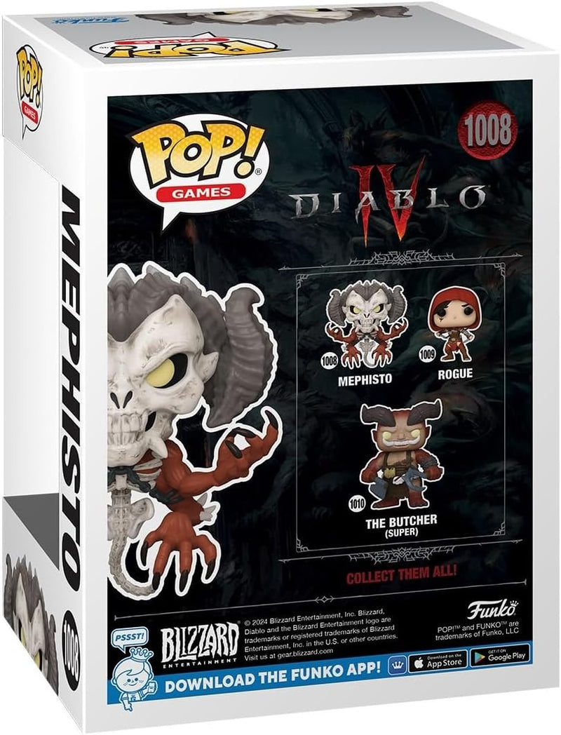 Funko Pop! Games: Diablo 4 - Mephisto #1008 Toys & Games Funko