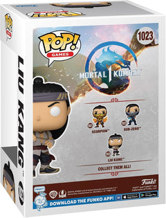 Funko Pop! Games: Mortal Kombat 1 - Liu Kang (God of Fire) #1023 Toys & Games Funko