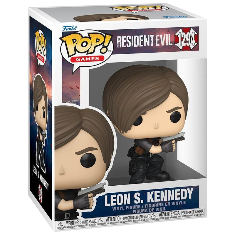 Funko Pop! Games: Resident Evil - Leon S. Kennedy Vinyl Figure #1294 Toys & Games Funko