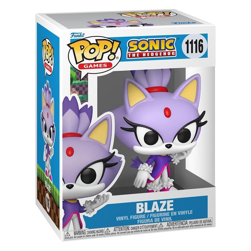 Funko Pop! Games: Sonic - Blaze the Cat #1116 Toys & Games Funko