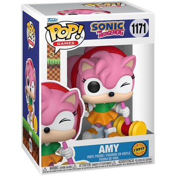 Funko Pop! Games: Sonic The Hedgehog Amy Vinyl Figure #1171 - Chase Edition Toys & Games Funko