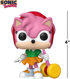 Funko Pop! Games: Sonic The Hedgehog Amy Vinyl Figure #1171 Toys & Games Funko