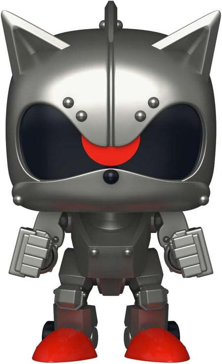 Funko Pop! Games: Sonic The Hedgehog Mecha Sonic Vinyl Figure #1173 Toys & Games Funko