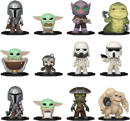 Funko Pop! Mystery Minis: Star Wars the Mandalorian and Grogu Bobblehead Blind Box Toys & Games Funko