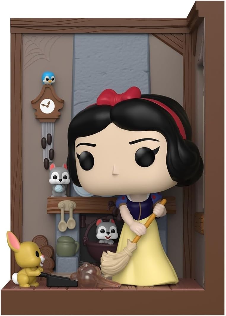 Funko Pop! Nooks: Disney - Snow White in Cottage Vinyl Collectible Toys & Games Funko