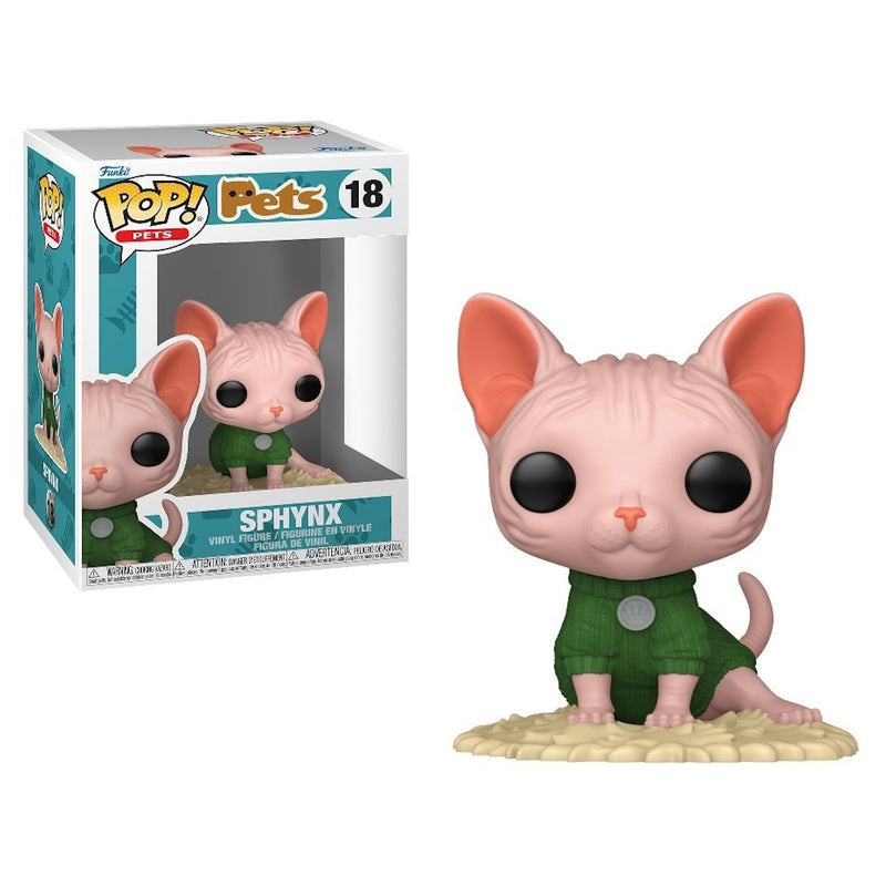 Funko Pop! Pets: Sphynx Vinyl Figure #18 Toys & Games Funko