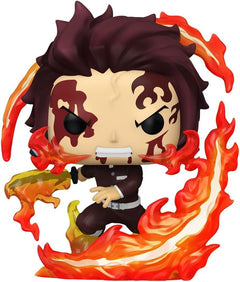 Funko Pop! Plus: Demon Slayer - Tanjiro Kamado (Dancing Flash) #2041 Toys & Games Funko