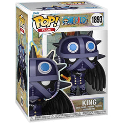 Funko Pop! Plus: One Piece - King Vinyl Figure #1893 Toys & Games Funko