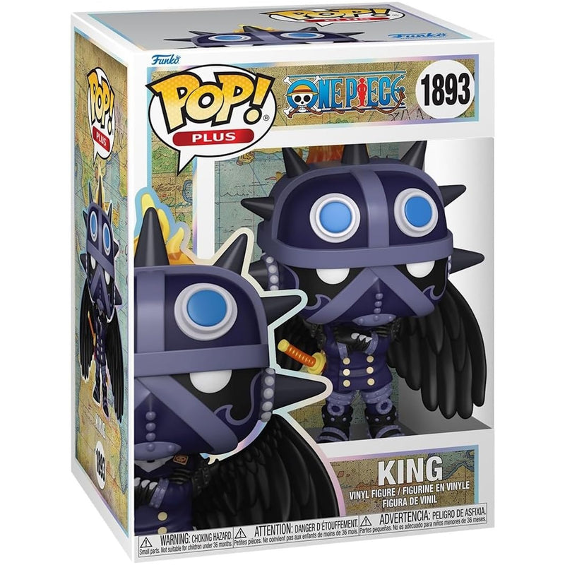 Funko Pop! Plus: One Piece - King Vinyl Figure #1893 Toys & Games Funko