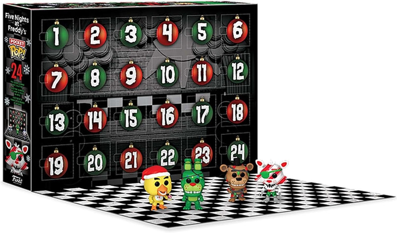 Funko Pop! Pocket: Five Nights at Freddy's - 24 Day Holiday Advent Calendar Toys & Games Funko