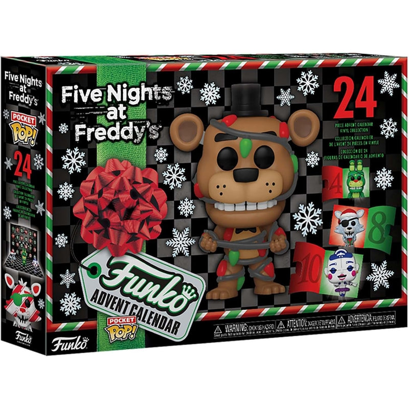 Funko Pop! Pocket: Five Nights at Freddy's - 24 Day Holiday Advent Calendar Toys & Games Funko