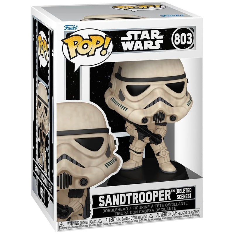 Funko Pop!: Star Wars: Sandtrooper Bobblehead Vinyl Figure - #803 Toys & Games Funko