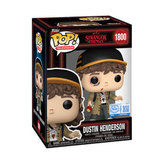 Funko Pop! TV: Stranger Things - Dustin Henderson - Battle Damaged #1800 Toys & Games Funko