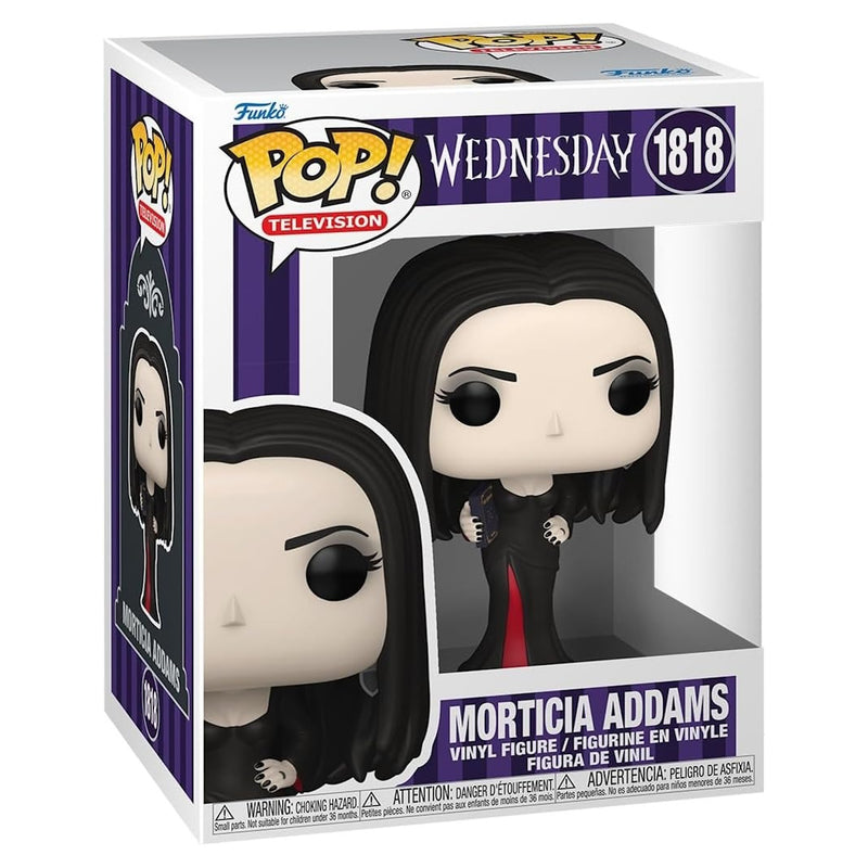 Funko Pop! Television: Wednesday - Morticia Addams #1818 Toys & Games Funko