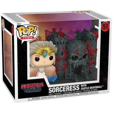 Funko Pop! Town: Masters of the Universe - Sorceress with Castle Grayskull Vinyl Figures -#51 Toys & Games Funko