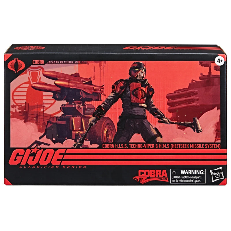 G. I. Joe Classified: Series 11 Cobra H.I.S.S. Techno Viper and H.M.S. Toys & Games Hasbro
