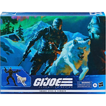 G.I. Joe Classified: Snakes Eyes & Timber - 6 Inch Action Figure Toys & Games Hasbro