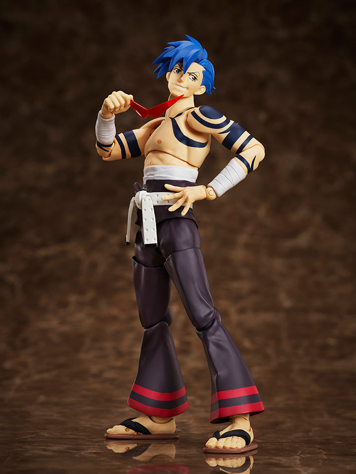 BUZZmod. Gurren Lagann: Kamina 1/12 Scale Action Figure Toys & Hobbies Aniplex of America
