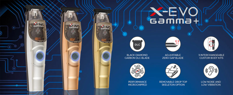 GAMMA+ X EVO Professional Cordless Hair Trimmer Hair Care GAMMA+