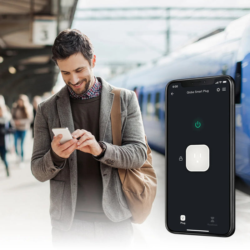 Globe: Electric Wi-Fi Smart Plug - No Hub Required & Voice Activated - 4 Pack 15A House & Home Globe