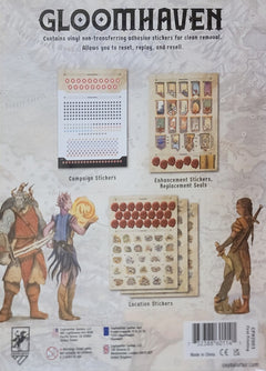 Gloomhaven - Second Edition - Removable Sticker Set Board Game Cephalofair Games