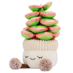 Greenhouse by Russ: Potted Plant - Rubber Tree, Succulent & Flowering Cactus Plush Set Toys & Games Russ