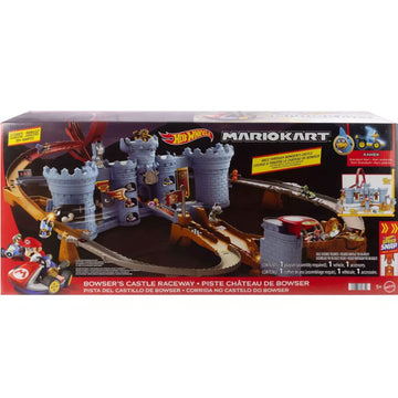 Hot Wheels: Mario Kart Bowser’s Castle Raceway Toys & Games Mattel