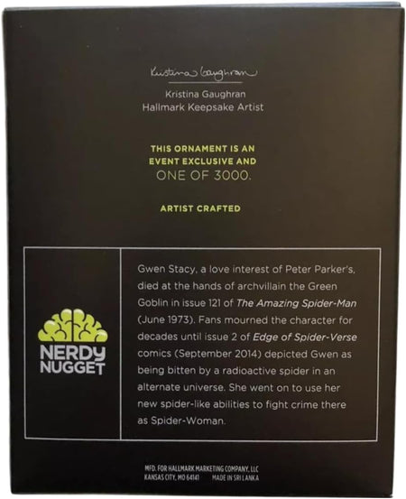 Hallmark: Marvel Popminded Spider-Gwen Keepsake Ornament - SDCC 2022 Exclusive Toys & Games Hallmark